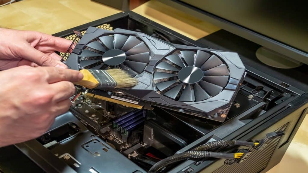 oiling fan bearing of graphics card